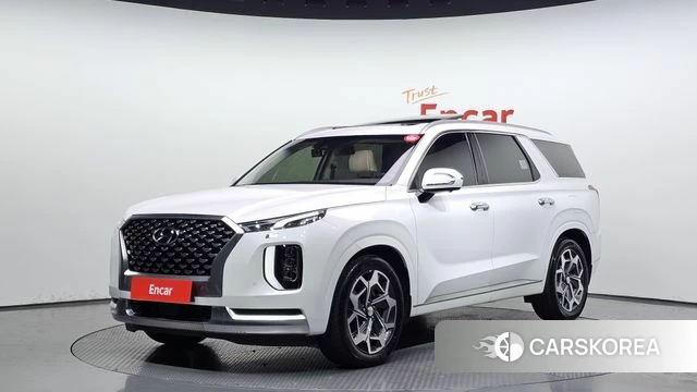 Hyundai Palisade 2021 Белый из Кореи