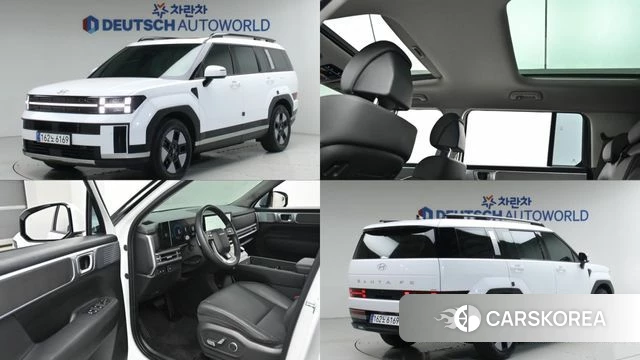 Hyundai Santa Fe (MX5) 2025 Белый из Кореи