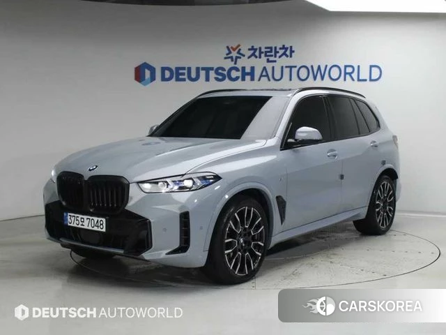 BMW X5 (G05) 2025 Небесно-голубой из Кореи