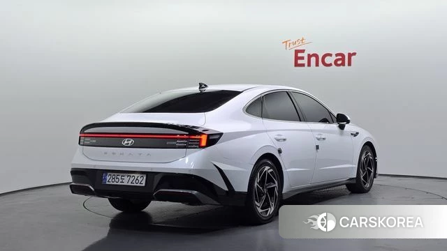 Hyundai Sonata D Edge (DN8) 2023 Белый из Кореи