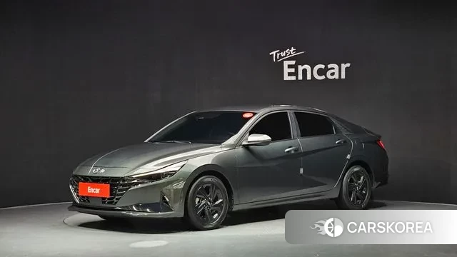 Hyundai Avante (CN7) 2022 Серый из Кореи