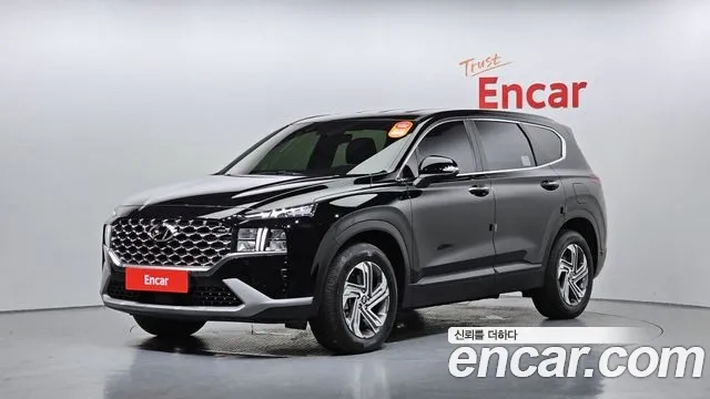 Hyundai The New Santa Fe 2023 Черный из Кореи