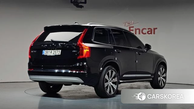 Volvo XC90 second Generation 2022 Черный из Кореи