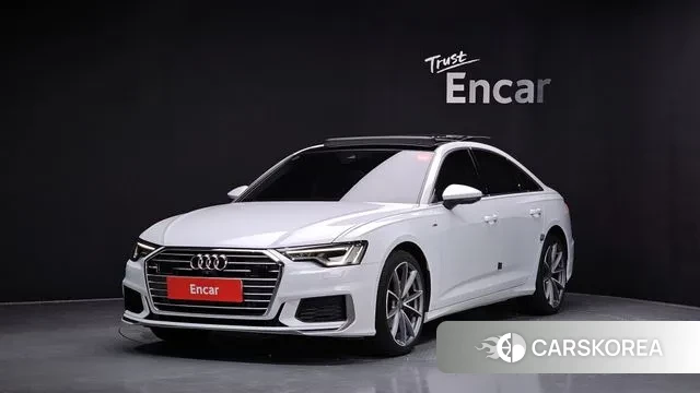 Audi A6 (C8) 2020 Белый из Кореи