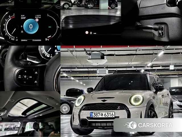 Mini Cooper S 2021 Серебристо-серый из Кореи