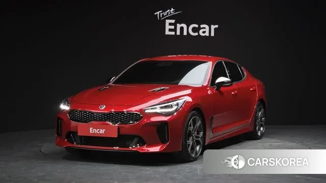 Kia Stinger 2020 Красный из Кореи
