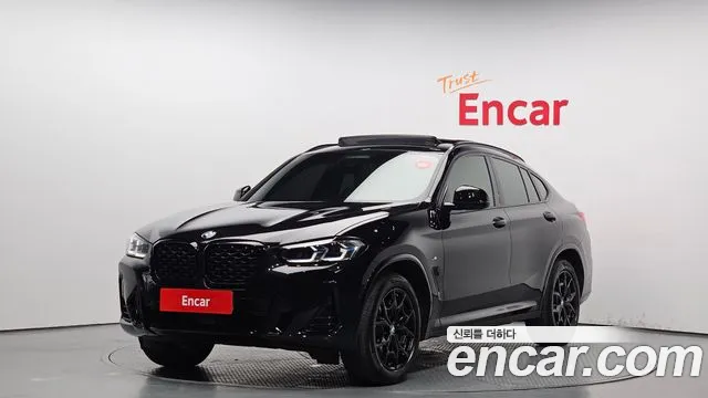 BMW X4 (G02) 2023 Черный из Кореи