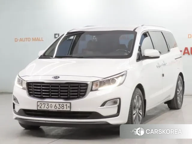 Kia The New Carnival 2019 Белый из Кореи