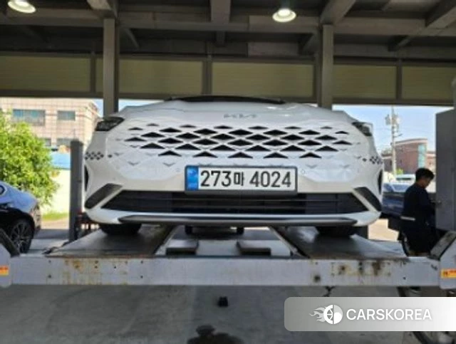 Kia K8 2021 Белый из Кореи