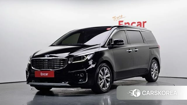Kia The New Carnival 2019 Черный из Кореи