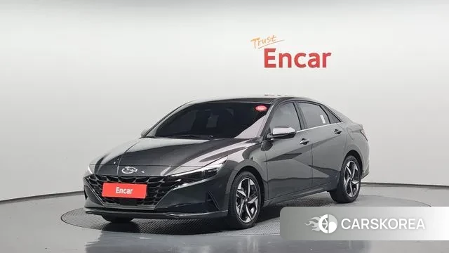 Hyundai Avante (CN7) 2021 Серый из Кореи