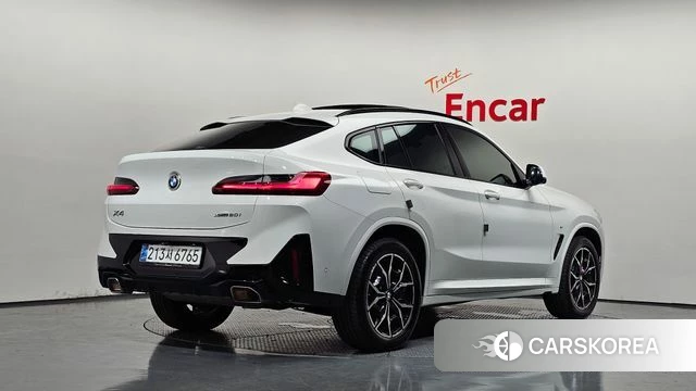 BMW X4 (G02) 2024 Белый из Кореи