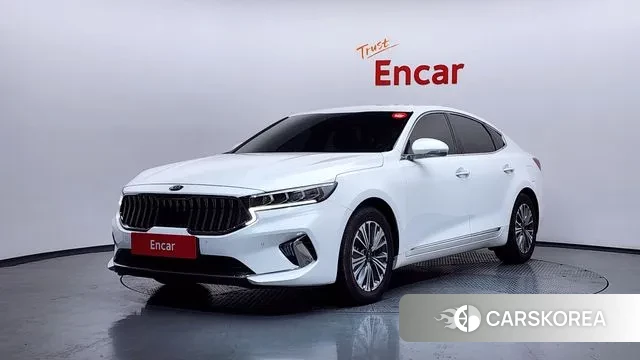 Kia K7 Premier Hybrid 2021 Белый из Кореи
