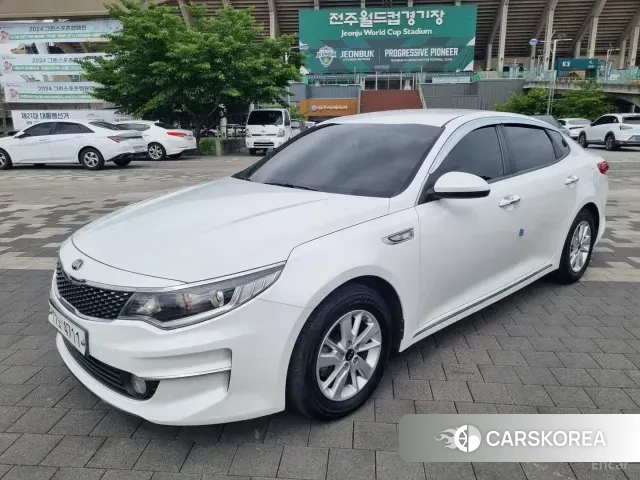 Kia K5 second generation 2018 Белый из Кореи