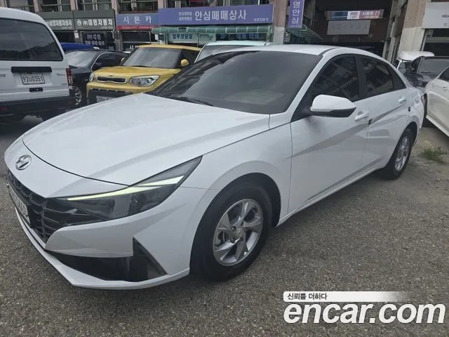 Hyundai Avante (CN7) 2020 Белый из Кореи