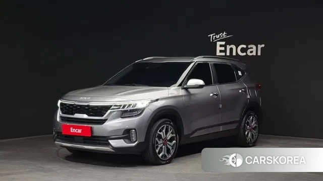 Kia Seltos 2022 Серый из Кореи