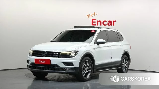 Volkswagen Tiguan Allspace 2020 Белый из Кореи