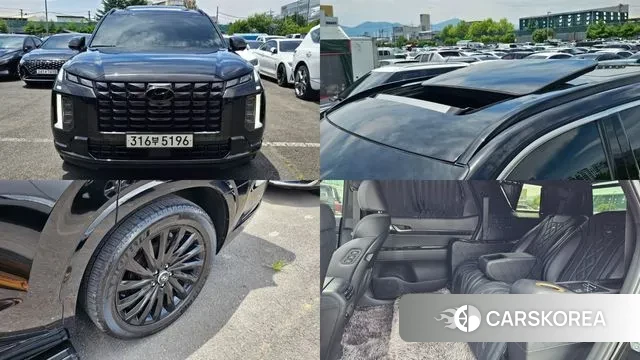 Hyundai The New Palisade 2023 Черный из Кореи