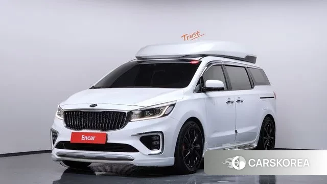 Kia The New Carnival 2019 Белый из Кореи