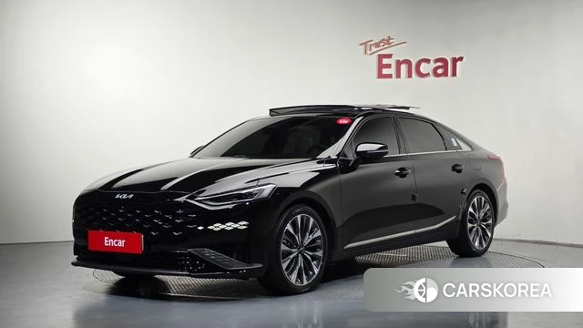 Kia K8 2021 Черный из Кореи