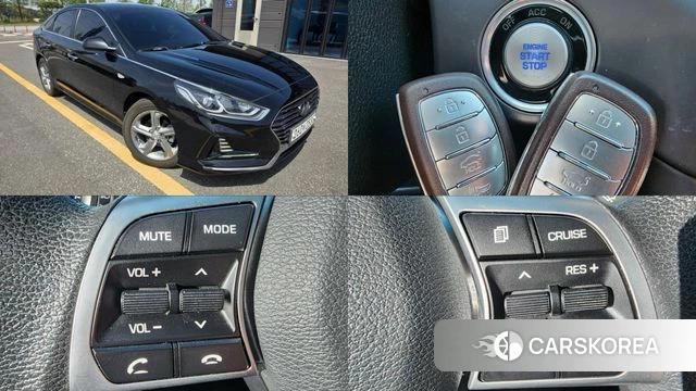 Hyundai Sonata New Rise 2018 Черный из Кореи