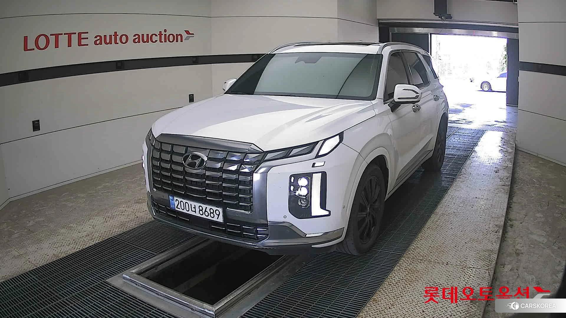 Hyundai Palisade 2023 Белый из Кореи