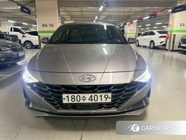 Hyundai Avante (CN7) 2020 Серый из Кореи