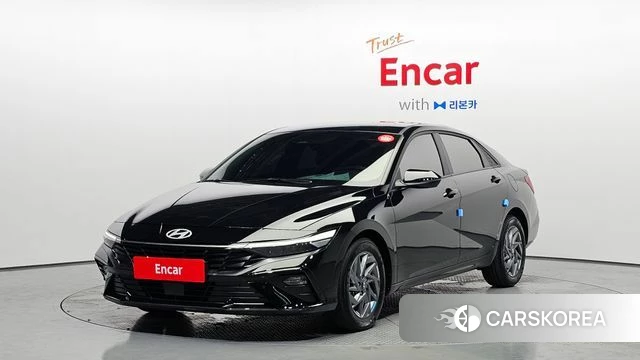 Hyundai The New Avante (CN7) 2025 Черный из Кореи