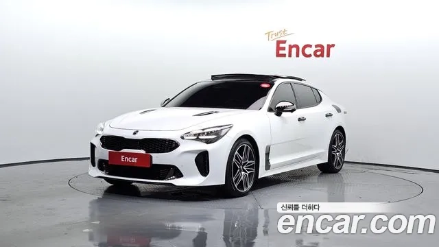 Kia Stinger Meister 2021 Белый из Кореи