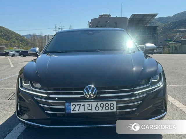 Volkswagen Arteon 2022 Черный из Кореи