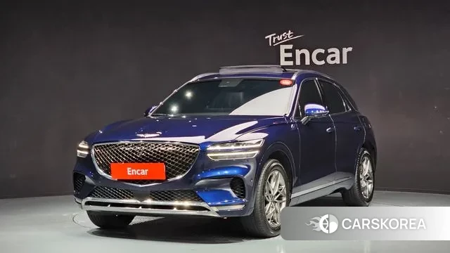 Genesis GV70 2021 Синий из Кореи