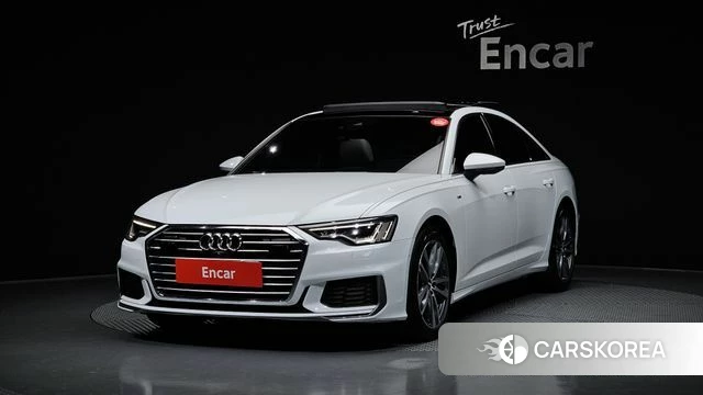Audi A6 (C8) 2020 Белый из Кореи