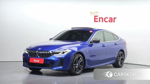 BMW 6 Series GT (G32) 2021 Синий из Кореи