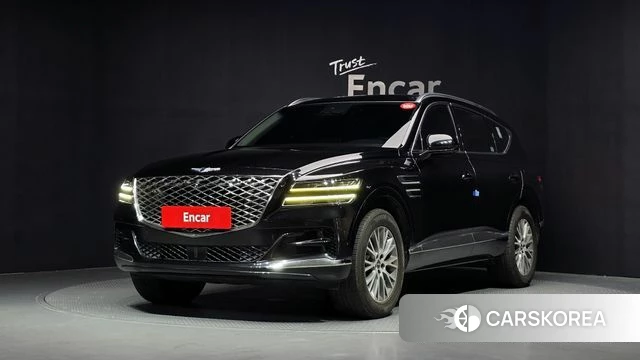 Genesis GV80 2021 Черный из Кореи