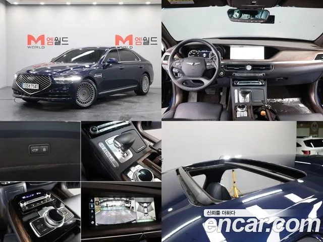Genesis G90 2020 Синий из Кореи