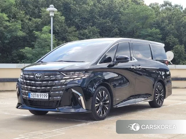 Toyota Alphard 4th Generation 2024 Черный из Кореи