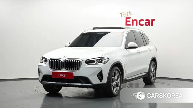 BMW X3 (G01) 2022 Белый из Кореи