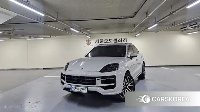 Porsche Cayenne (PO536) 2023 Серебристо-серый из Кореи