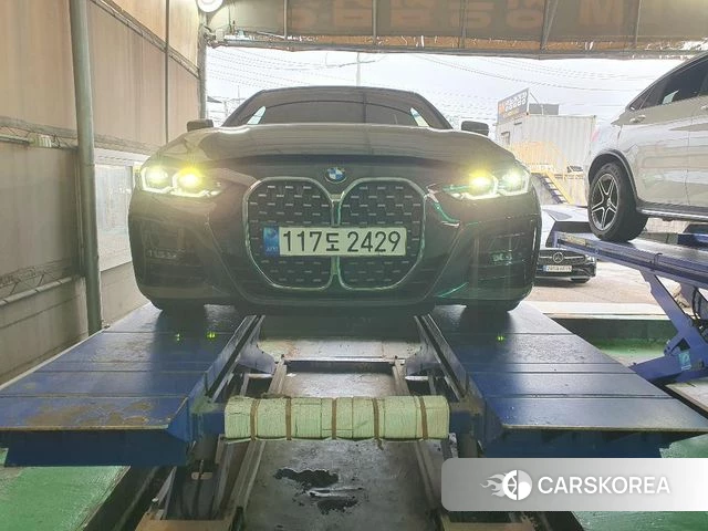 BMW 4 Series (G22) 2022 Серый из Кореи