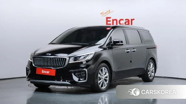 Kia The New Carnival 2020 Черный из Кореи