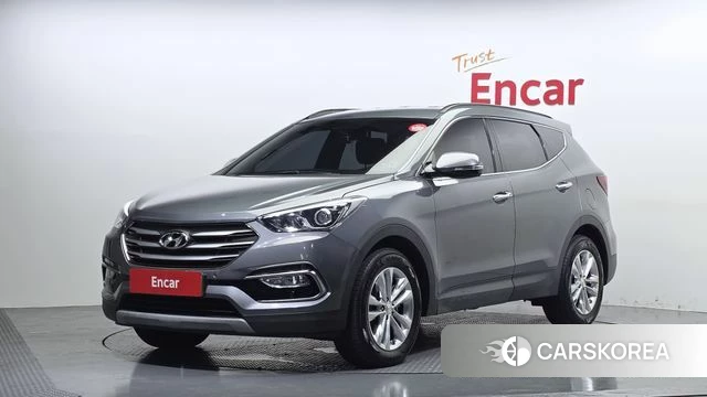 Hyundai Santa Fe The Prime 2018 Серый из Кореи