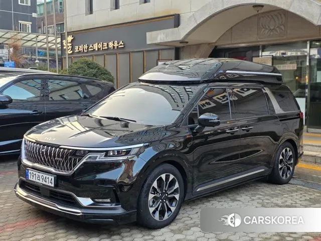 Kia Carnival 4th generation 2023 Черный из Кореи
