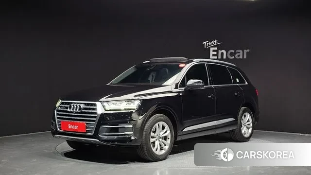 Audi Q7 (4M) 2019 Черный из Кореи
