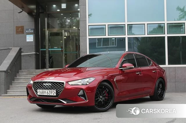 Genesis G70 2018 Красный из Кореи