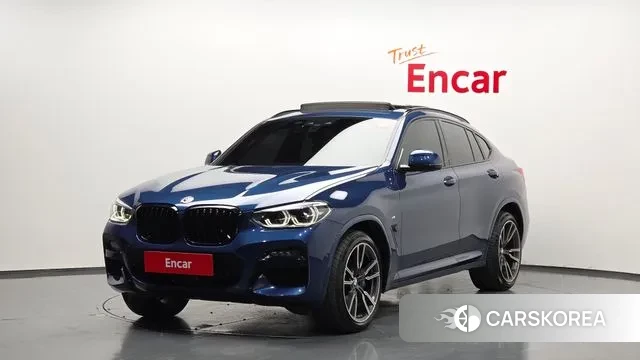 BMW X4 (G02) 2020 Синий из Кореи