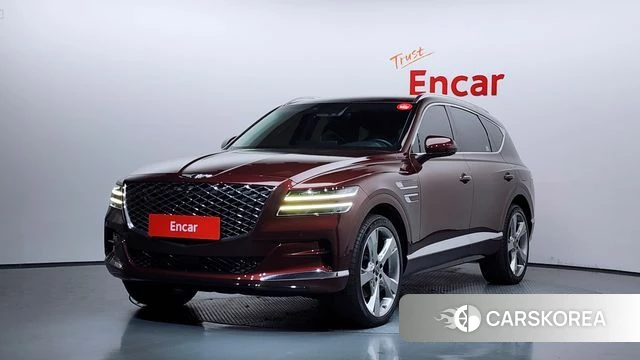 Genesis GV80 2020 Красный из Кореи