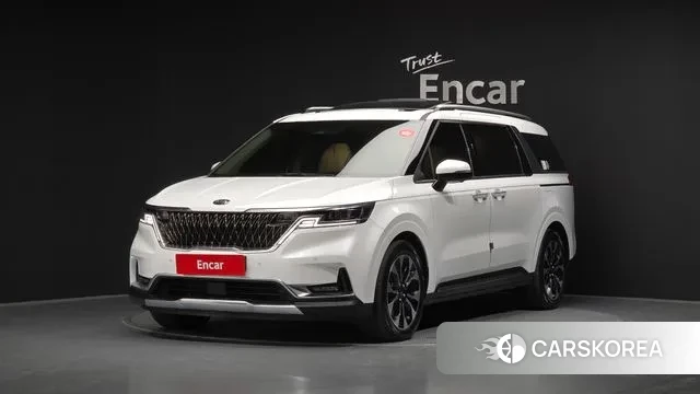 Kia Carnival 4th generation 2020 Белый из Кореи
