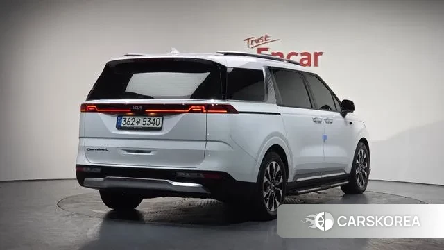 Kia Carnival 4th generation 2021 Белый из Кореи