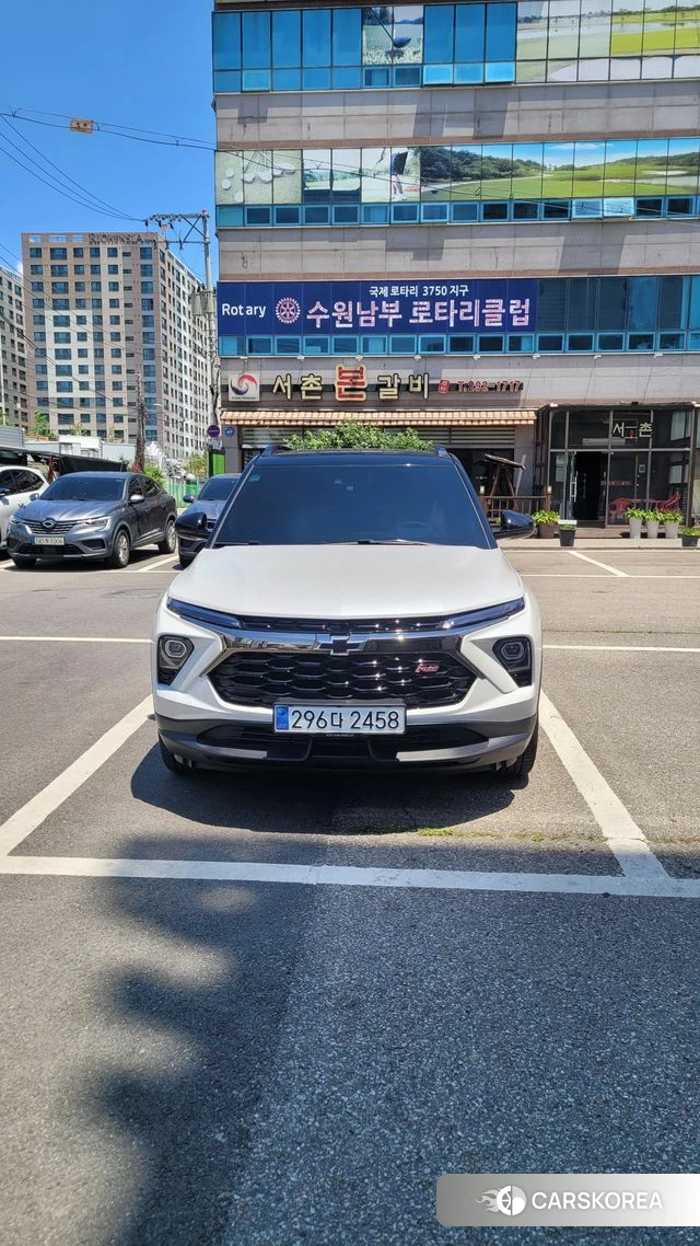 Chevrolet (GM Daewoo) The New Trail Blazer 2025 Белый из Кореи