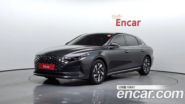 Hyundai The New Grandeur IG Hybrid 2021 Серый из Кореи